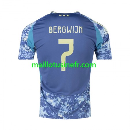 Maillot de Foot Ajax Amsterdam Steven Bergwijn 7 Extérieur 2024-25 Maillot de Foot Ajax Amsterdam Steven Bergwijn 7 Extérieur 2024-25